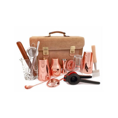 Barmanská sada copper v brašně