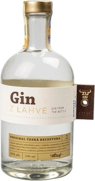 Zubří Gin 42% 500ml