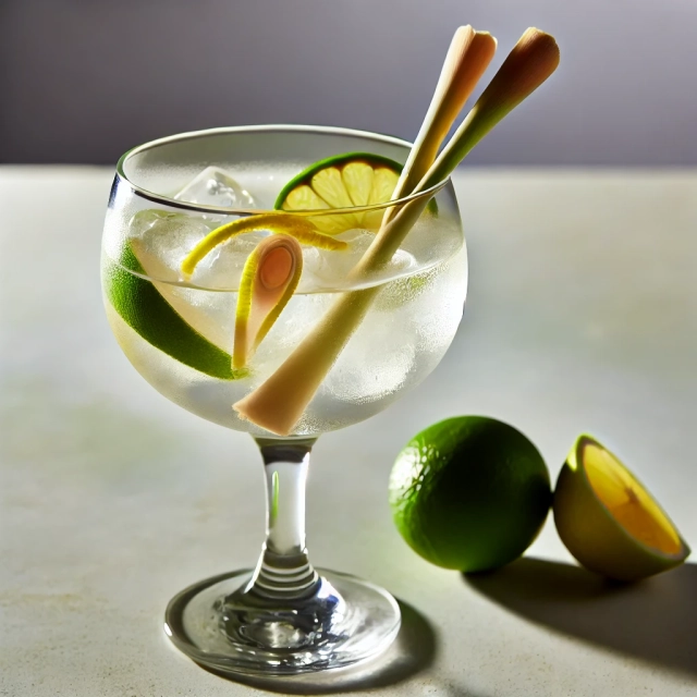 Klasický Gin s Tonikem a Citronovou Trávou